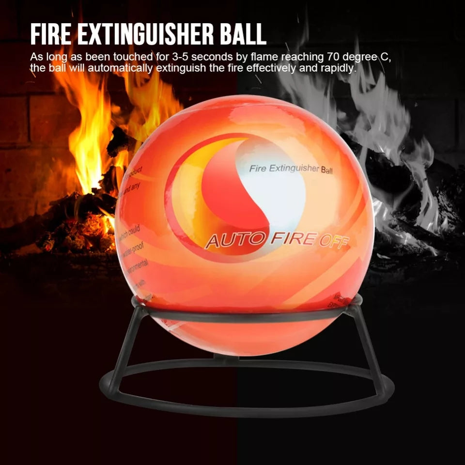 Pro- Fire Ball Extinguisher for Houses, EV car, Kitchen and Garages